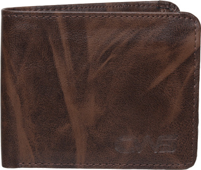 zaphod Men Casual Brown Artificial Leather Wallet(6 Card Slots)