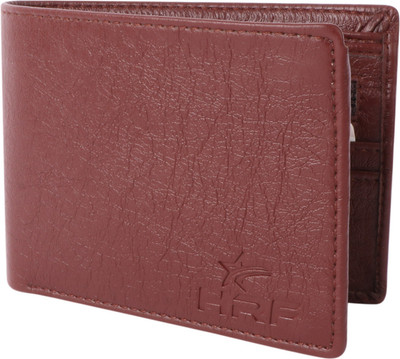 IXORA Men Casual Brown Artificial Leather Wallet(11 Card Slots)