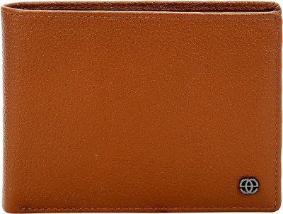 eske Men Casual, Travel Brown Genuine Leather Wallet(6 Card Slots)