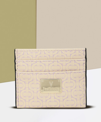 VAN HEUSEN Women Casual Beige Genuine Leather Wallet(6 Card Slots)