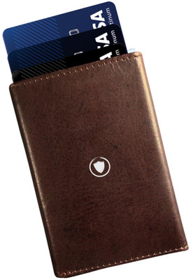 Bracevor Men & Women Formal, Trendy, Casual Brown Genuine Leather Card Holder(12 Card Slots)