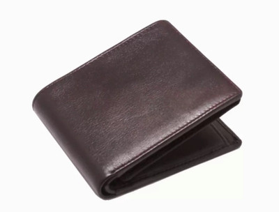 ree cope Men Formal, Trendy, Evening/Party, Travel, Ethnic Brown Genuine Leather Wallet(8 Card Slots)