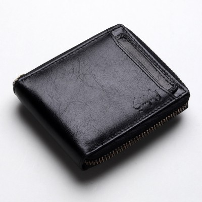 SAQAFY Men Casual, Ethnic, Evening/Party, Travel, Trendy Black Genuine Leather Wallet(12 Card Slots)