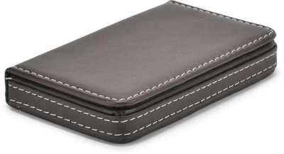 LOOPA Men Formal Brown Artificial Leather Card Holder(6 Card Slots)