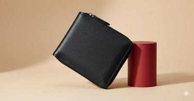 kymmo Men & Women Casual, Trendy, Evening/Party, Formal, Travel, Ethnic Black Artificial Leather Card Holder(5 Card Slots)
