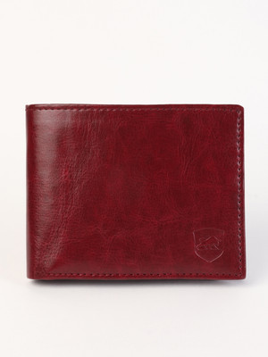SAMTROH Men Casual Red Artificial Leather Wallet(4 Card Slots)