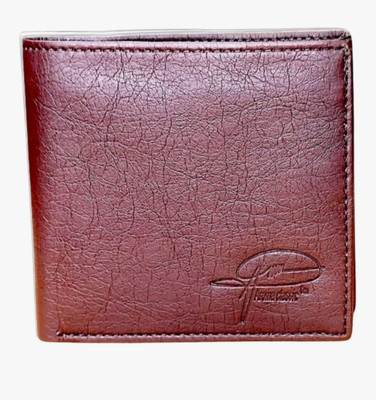 aclassic Men Brown Genuine Leather Wallet(9 Card Slots)