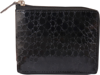 ROCKZONE Men Casual Black Artificial Leather Wallet(5 Card Slots)