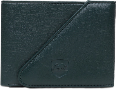 SAMTROH Men Green Artificial Leather Wallet(4 Card Slots)