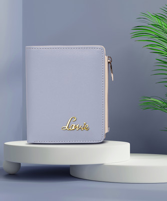 LAVIE Women Casual Blue Artificial Leather Wallet(4 Card Slots)