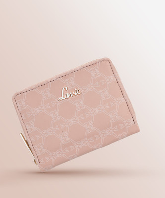 LAVIE Women Casual Pink Artificial Leather Wallet(6 Card Slots)