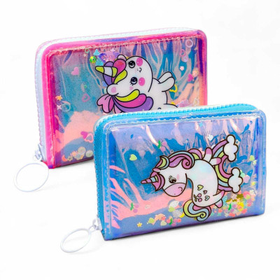 AMANVANI Girls Casual, Travel, Trendy Pink, Purple, Multicolor Genuine Leather Wallet(3 Card Slots, Pack of 2)