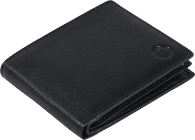 flapposh Men Casual, Travel, Evening/Party, Formal Black Genuine Leather Wallet(10 Card Slots)