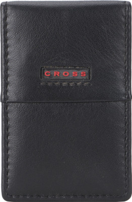 CROSS Men Casual Black, Red Genuine Leather Money Clip