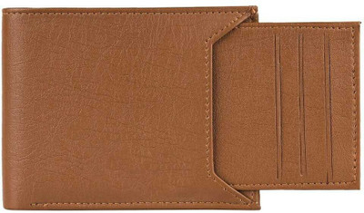 gustave Men Casual Tan Artificial Leather Wallet(10 Card Slots)