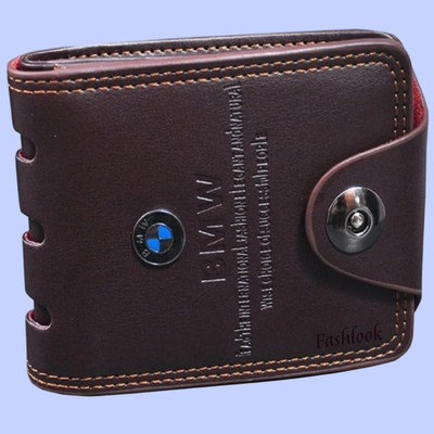 SHYAM Men Brown Artificial Leather Wallet(6 Card Slots)