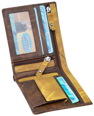 True Style Men Multicolor Jute Wallet(8 Card Slots)