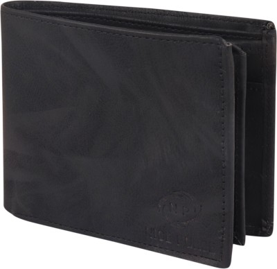 Nice Purse Men Formal Black Artificial Leather Wallet(5 Card Slots)