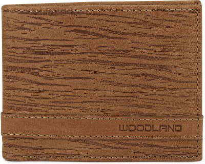 WOODLAND Men Casual Khaki Genuine Leather Wallet(4 Card Slots)