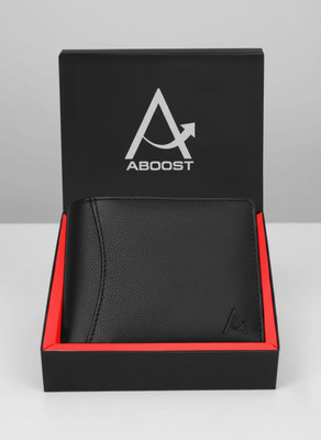 ABOOST Men Casual, Formal Brown Genuine Leather Wallet(8 Card Slots)