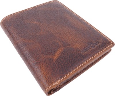 FirstRay Men Casual, Formal Brown Genuine Leather Wallet(5 Card Slots)