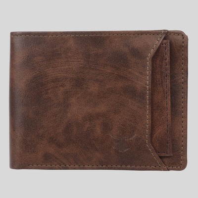 Highlark Men Casual Brown Artificial Leather Wallet(8 Card Slots)