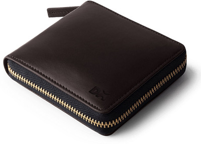 DailyObjects Men & Women Travel Brown Artificial Leather Wallet(5 Card Slots)
