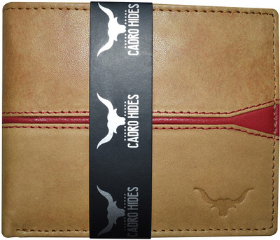 cadrohides Men Formal Multicolor Genuine Leather Wallet(7 Card Slots)