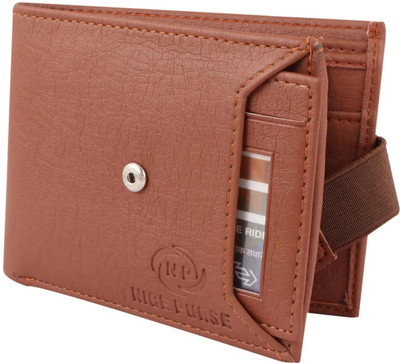 Nice Purse Men Formal, Casual Tan Artificial Leather Wallet(7 Card Slots)