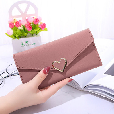 KRAPTICK Women Casual Pink Artificial Leather Wallet(13 Card Slots)