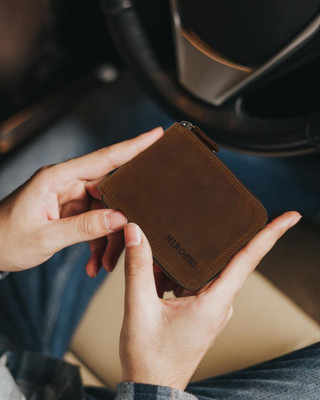 HIROSHI Men Casual, Formal Tan Artificial Leather Wallet(6 Card Slots)