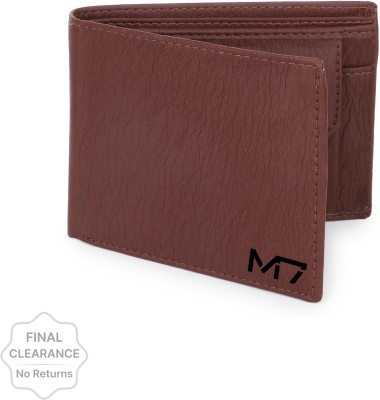 M7 By Metronaut Men Casual, Evening/Party, Formal, Travel, Trendy, Ethnic Brown Artificial Leather Wallet(6 Card Slots)