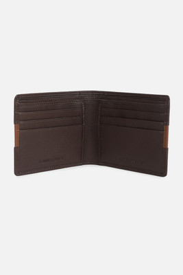Allen Solly Men Casual Brown Genuine Leather Wallet(1 Card Slot)
