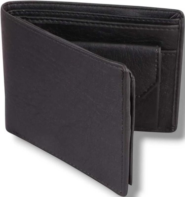 OSCAN CRAFT Men Casual, Ethnic, Evening/Party, Formal, Travel, Trendy Black Artificial Leather Wallet(7 Card Slots)