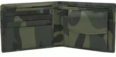 Delcy Women Casual Black, Green Artificial Leather Wallet(3 Card Slots)