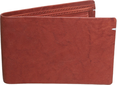 HENEDA Men Formal Tan Artificial Leather Wallet(5 Card Slots)