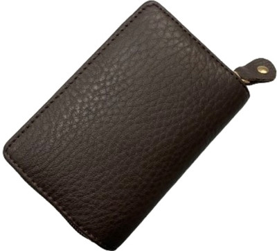 APM Men Beige Genuine Leather Wallet(5 Card Slots)