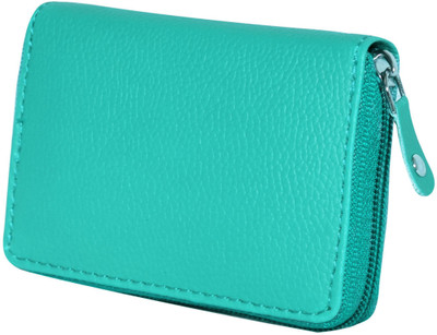 GREEN DRAGONFLY® PU Leather Debit/Credit/ATM Slots Business ID Credit Card Holder for Women Men 7 Card Holder(Set of 1, Multicolor)