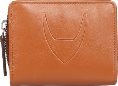 HIDESIGN Women Casual Orange Genuine Leather Wallet(4 Card Slots)