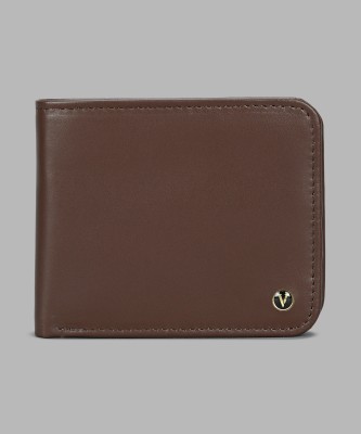 VAN HEUSEN Men Brown Genuine Leather Wallet(6 Card Slots)