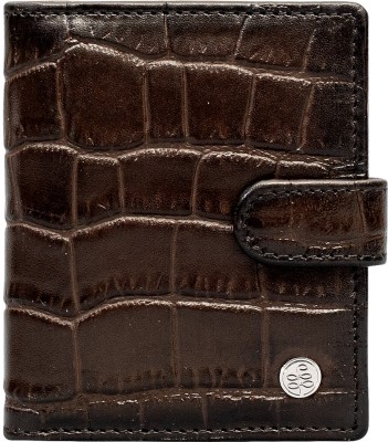 eske Men & Women Casual, Travel Brown Genuine Leather Card Holder(11 Card Slots)