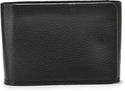 BE DIVINE Men & Women Casual Black Artificial Leather Card Holder(9 Card Slots)