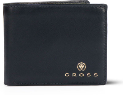 Police Men Formal Black Genuine Leather Wallet(4 Card Slots)