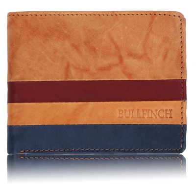 BULLFINCH Men Casual, Evening/Party, Trendy, Ethnic, Formal, Travel Tan, Blue, Maroon Genuine Leather Wallet(6 Card Slots)