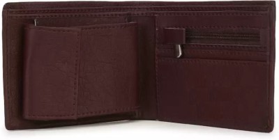 SAMTROH Men Casual, Trendy, Travel Brown Artificial Leather Wallet(7 Card Slots)