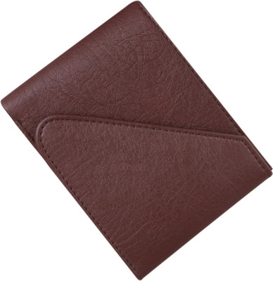 DENNY BLACQ Men Brown Artificial Leather Wallet(5 Card Slots)