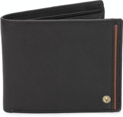 Allen Solly Men Casual Black Genuine Leather Wallet Price History