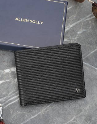 Allen Solly Men Black Genuine Leather Wallet(3 Card Slots)