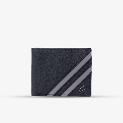 El Curio Men Formal Black Genuine Leather Wallet(4 Card Slots)