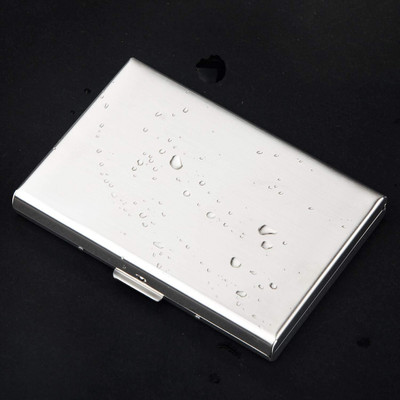 STYLE SOVEREIGN Men & Women Casual, Formal, Travel, Trendy, Evening/Party Silver Aluminium Card Holder(6 Card Slots)